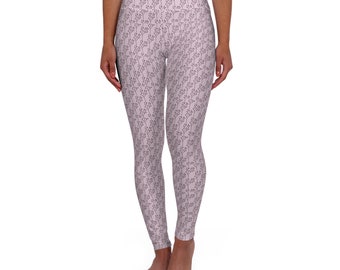 High Waisted Yoga Leggings (AOP)