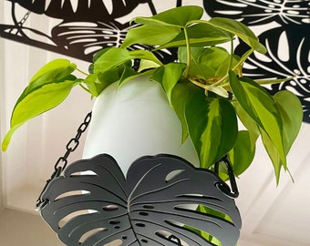 Monstera inspired Plant Hanger