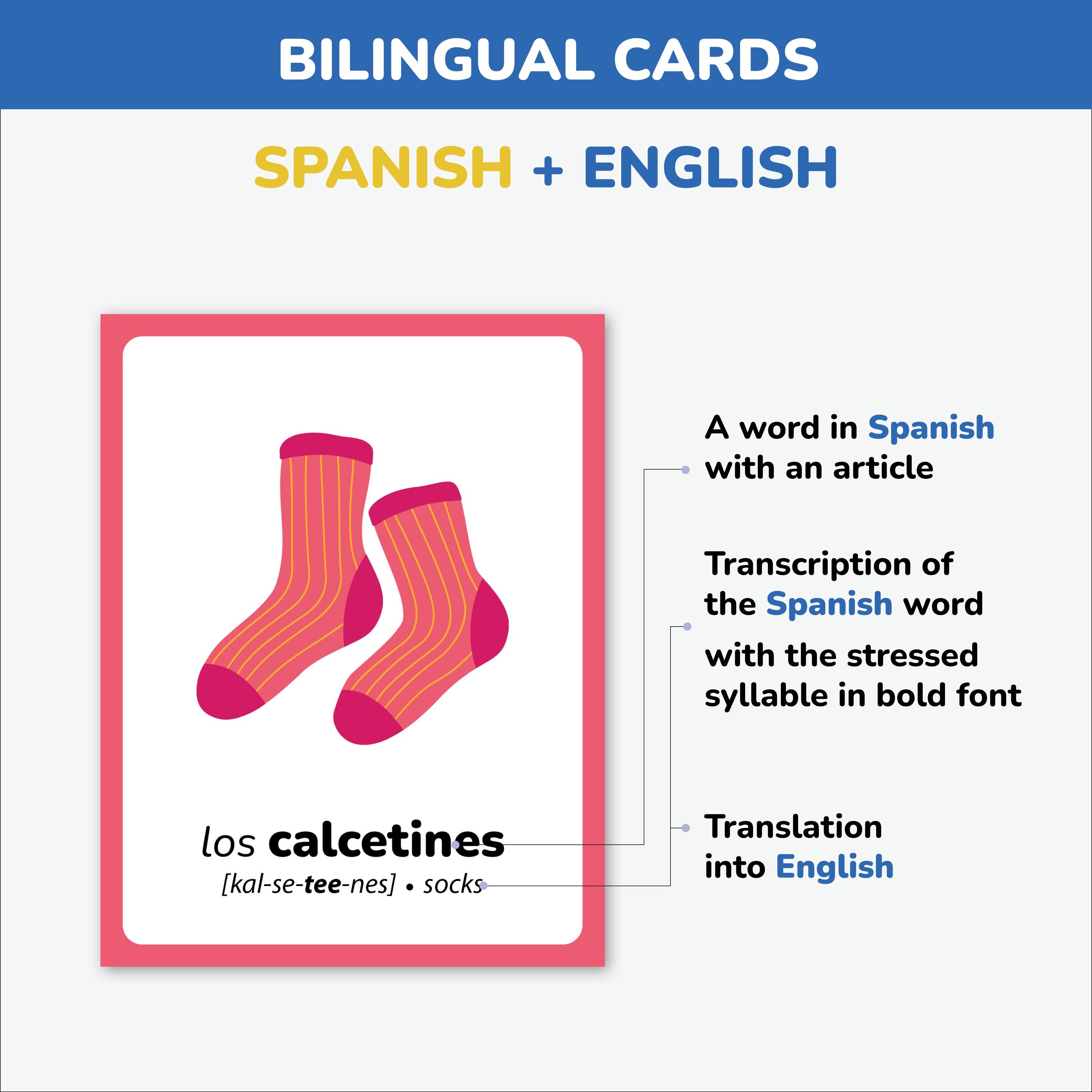 Spanish Flashcards First Words Learn Spanish Language Spanish ...