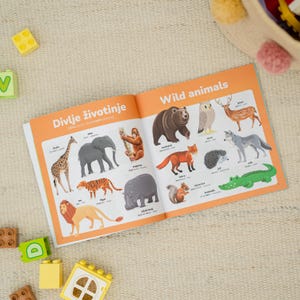 My First Croatian Book for Kids Croatian Alphabet Croatian Language ...