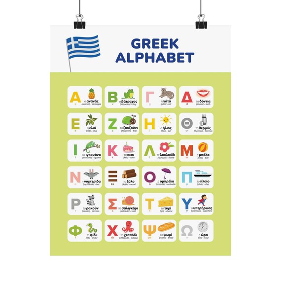 Aufkleber Alphabet Griechische Buchstaben – Höhe 2,5 Cm, Wasserfest – Für Dekoration, Scrapbooking, Beschriftung