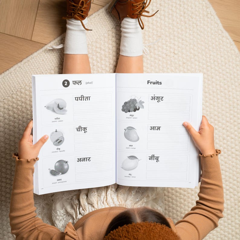 Hindi Handwriting workbook Hindi alphabet worksheet Hindi writing practice sheets Hindi numbers tracing worksheet Hindi book how to write