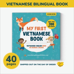 Mon premier livre vietnamien, livres vietnamiens pour enfants, alphabet vietnamien, vietnamien, vietnamien anglais bilingue