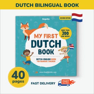 My First Dutch book Dutch books for kids Dutch alphabet Dutch language English bilingual book Dutch teacher Dutch homeschool Dutch Letters