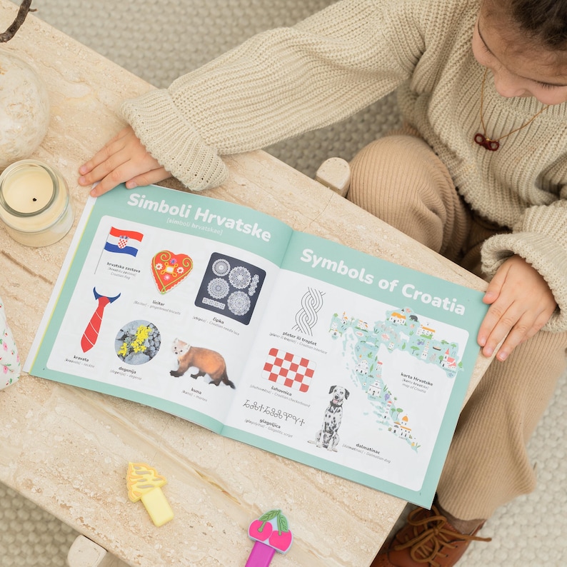 My First Croatian Book for Kids Croatian Alphabet Croatian Language ...