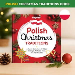 Polish Christmas Traditions Book for Kids Polish Holiday Activity Book to Learn Polish Perfect Gift for Polish Families Cultural Heritage