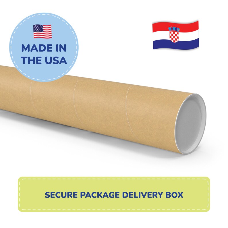 Croatian Alphabet Poster Teach Croatian Letters Educational ABC Print