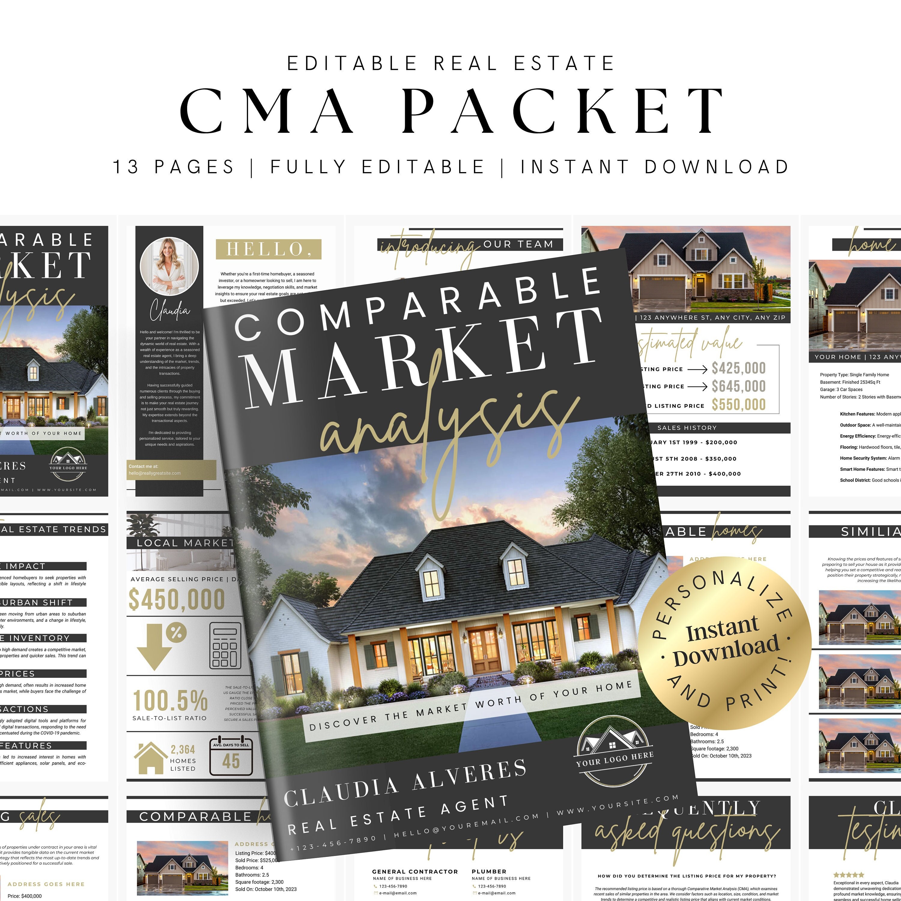 Canva Template Real Estate Cma Cma Real Estate Template Real Template Canva Template Real Estate Cma Cma Real Estate Template Real Template