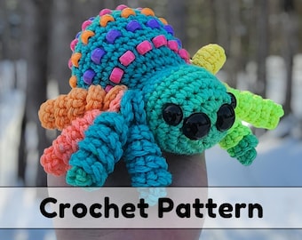 Crochet Beaded Spider Pattern: Amigurumi Fidget Toy (PDF)