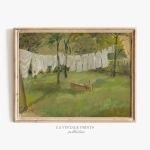 Laundry Room Wall Art | Vintage Farmhouse Decor Dıgıtal Download | EA-25