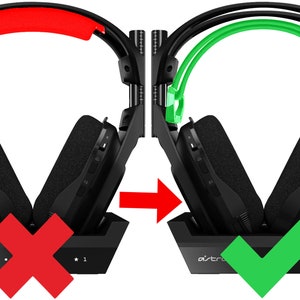 Astro A50 Kopfband Fix: Adapter für SteelSeries Kopfband Massive Komfortsteigerung Bild 1