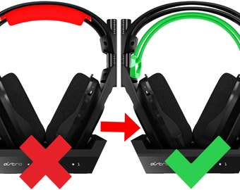 Astro A50 Headband Fix: Adapter for SteelSeries Headband | Big Comfort Improvement