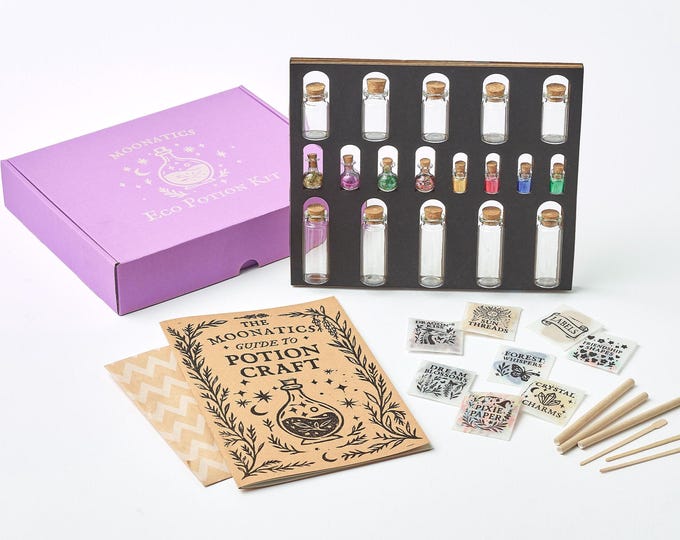Wizard Potion Kit | Witch Potion Kit | Plastic Free Craft