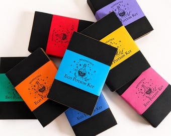 Kinder Party Taschen | Öko-Trank Kit | Zauberer & Hexe Party Tasche