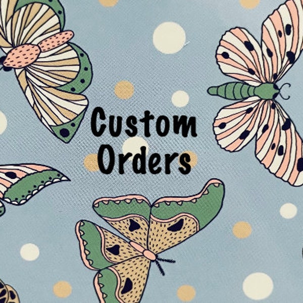 Custom Crochet Plushie Orders