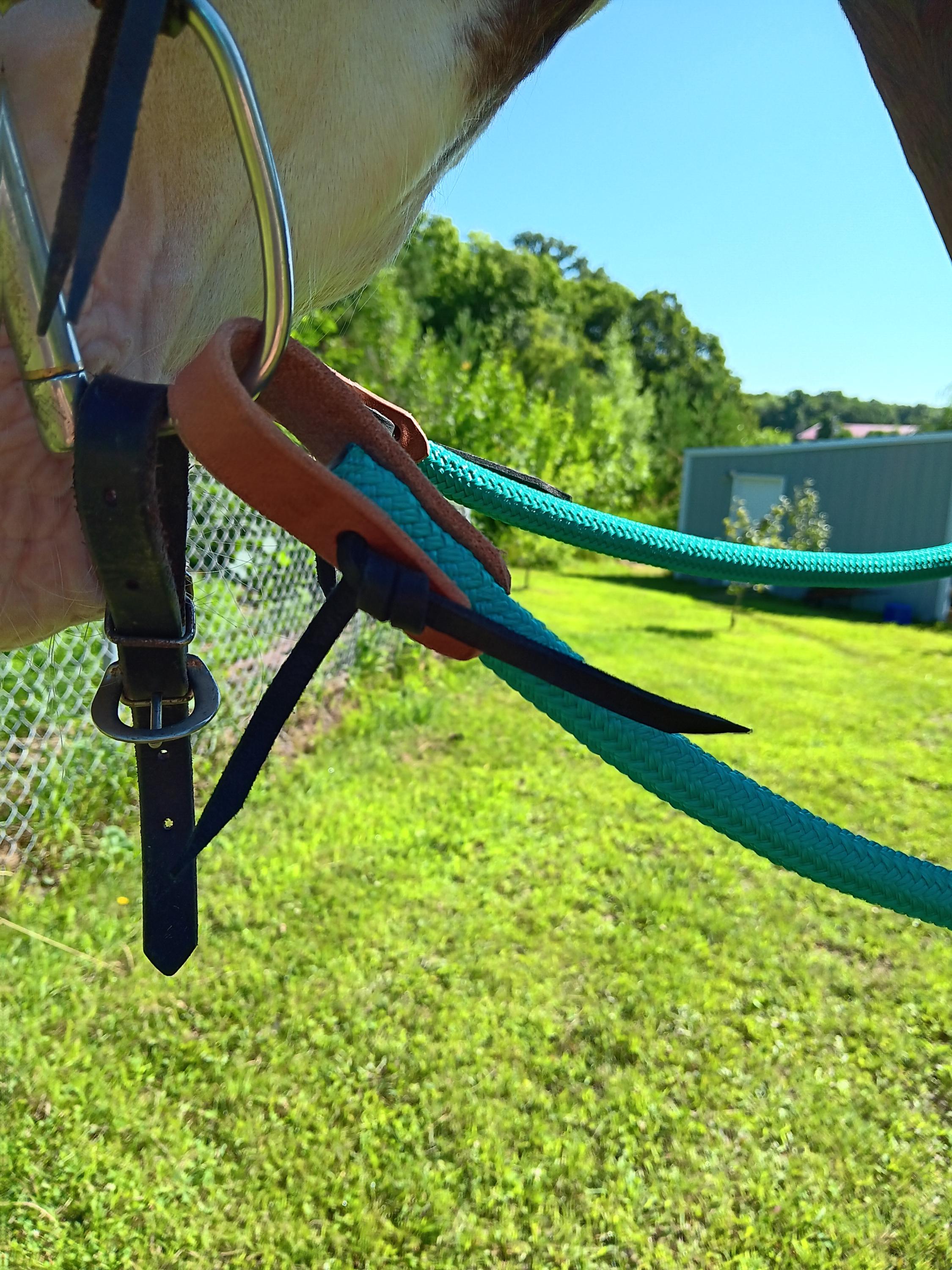Loop Rope Reins, Optional Snap End, Custom Made Length, Barrel Reins ...