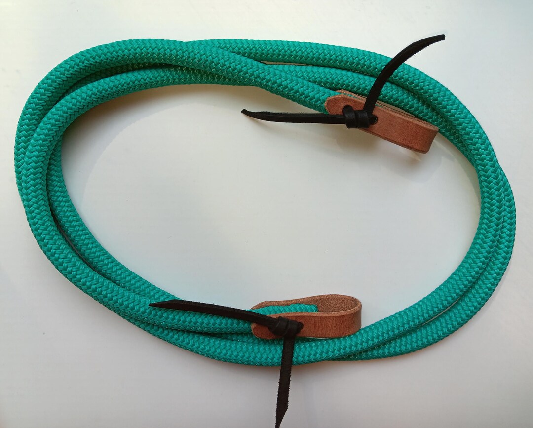 Loop Rope Reins, Optional Snap End, Custom Made Length, Barrel Reins ...