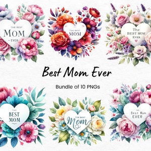 Melhor Mamãe De Sempre Png, Dia Das Mães Clipart, Pacote Dia Das Mães, Mama Png Floral, Floral Mom Png, Floral Dia Das Mães Clipart, Mama Floral Png