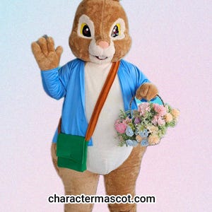 Disfraz de mascota parecido a Peter Rabbit - Calidad prémium - Vendedor del Reino Unido