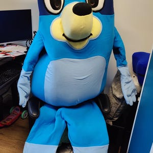 Disfraz de mascota similar a Bluey - Calidad premium - Vendedor del Reino Unido