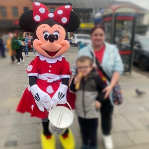 Costume da mascotte simile a Minnie Mouse - Qualità Premium - Venditore nel Regno Unito