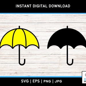 Umbrella Outline Svg, Umbrella Outline Cricut Cut File, Umbrella Outline Png, Umbrella Outline Sublimation Designs
