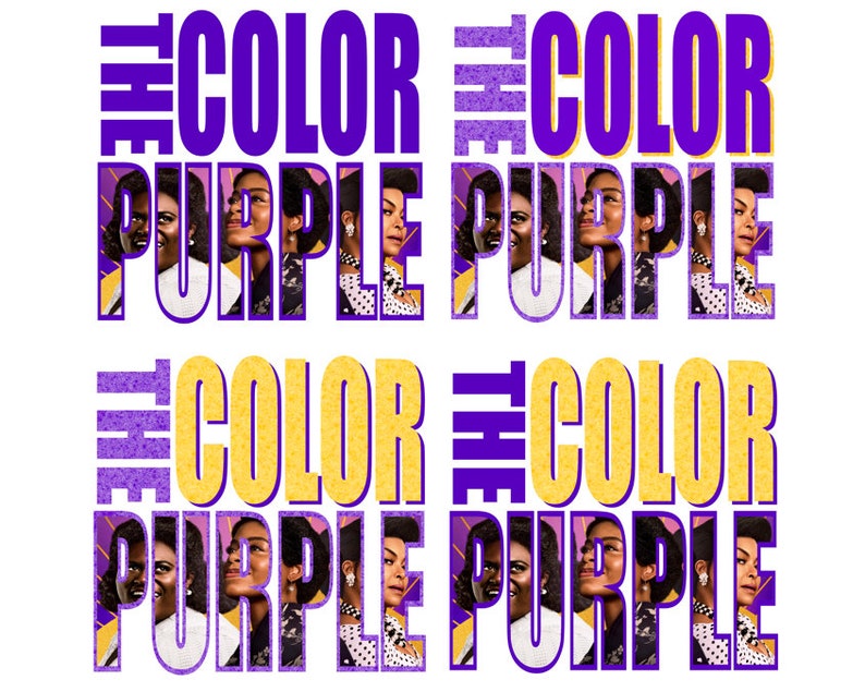 The Color Purple 2023 Png the Color Purple Musical 2023 Movie Etsy