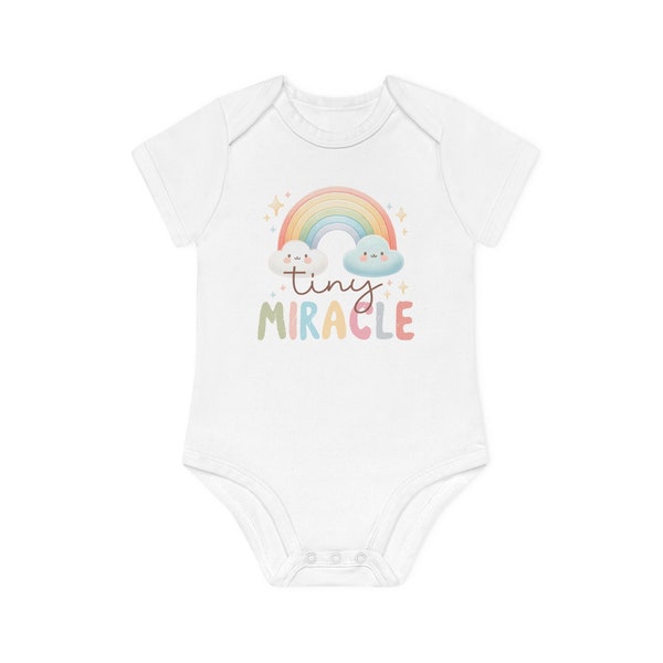 Body bébé Tiny Miracle, Body arc-en-ciel mignon, Vêtements enfants et bébé, Babygeschenke, Babykleidung, geschenke zur geburt, Regenbogenbaby