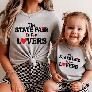 State Fair Shirt, Family or Group Matching Tshirts, Retro Souvenir Tees in sizes for Babies, Toddlers, Kids and Adults
