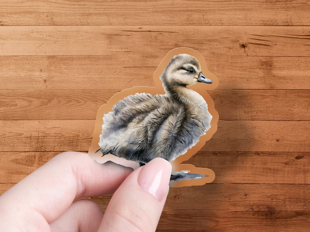 Baby Goose Sticker, Goose Family Car Window Vinyl Decal, Goose Sticker ...