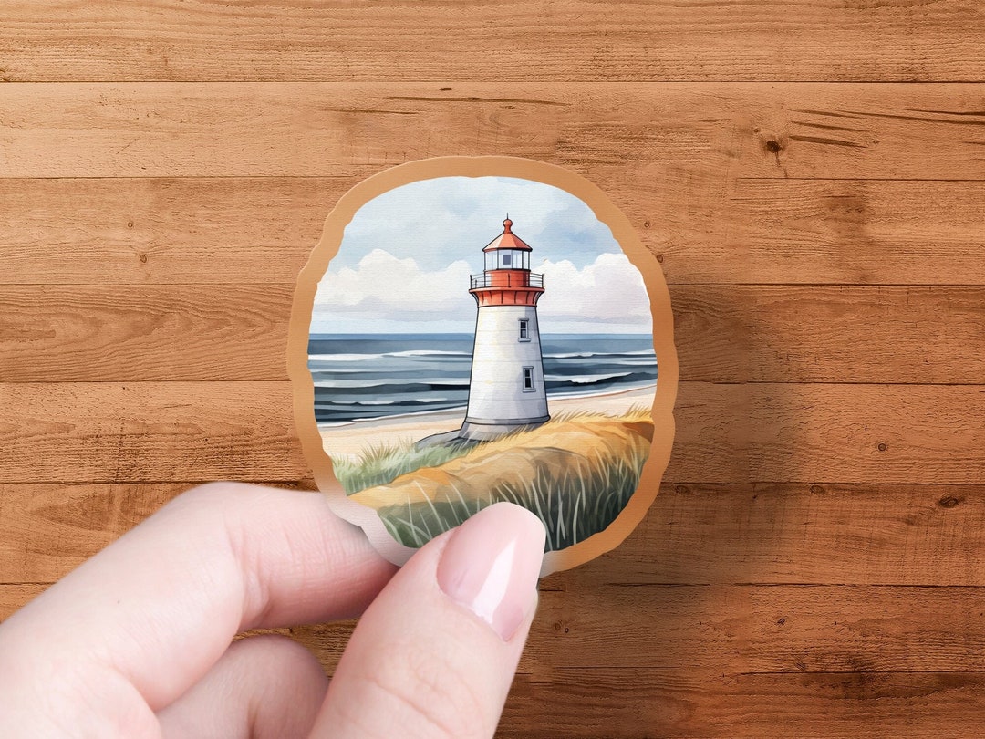 Small Cape Code Sticker Cape Cod Sticker, Travel Decal, Laptop, Car Window Decal, Water Bottle ...