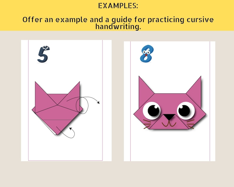 Simple Origami for Children| Printable Origami| for Kids Instant PDF ...