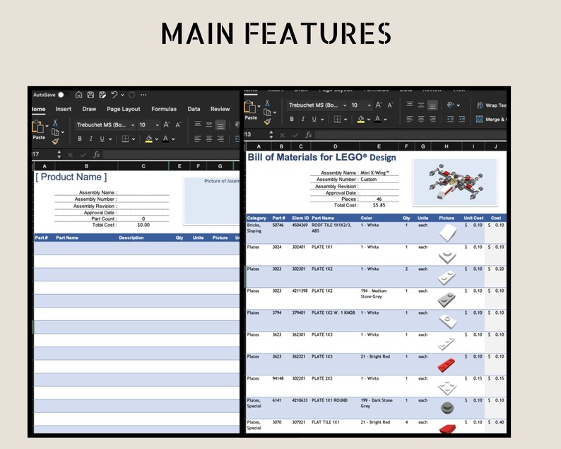 Inventory Management System | BOM & Asset Tracker | Excel Template ...