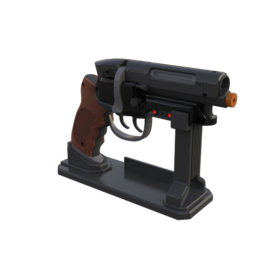 Deckard's Blaster - Printable 3d Model - STL + CAD Bundle - Personal ...