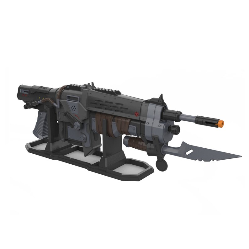 Retro Lancer Gears of War Printable 3d Model STL Files - Etsy