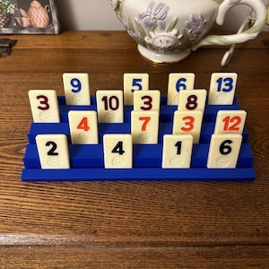 4-Tier Rummikub Tile Holder