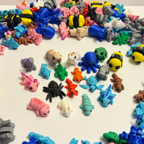 Itty Bittiez - Cute Mini 3D Printed Animal Mystery Packs