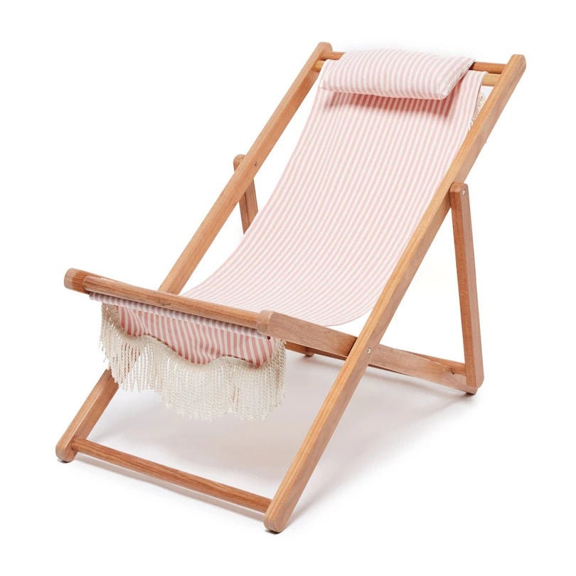 Striped 2024 sling chair