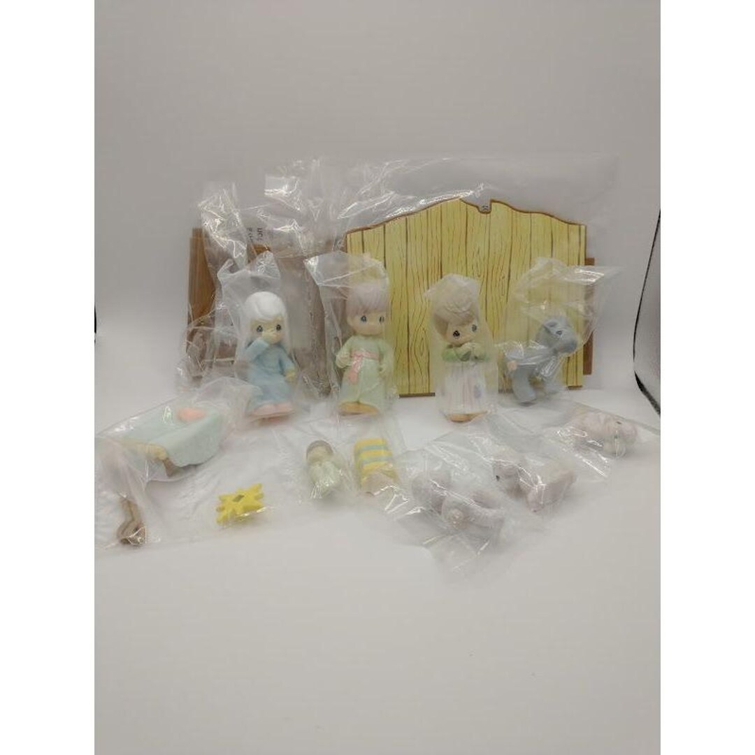 Precious Moments Nativity Set 14 Piece Includes Assembly Instructions ...