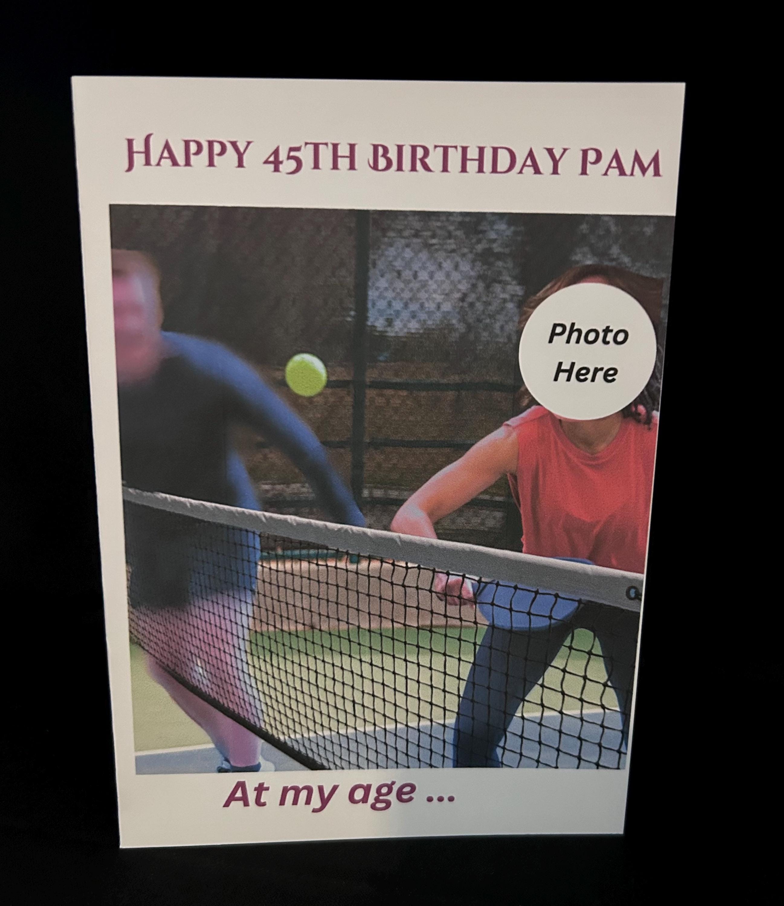 Biglietto Compleanno 3D Pickleball PopUpia - Pop-Up Fatto A Mano - Regalo Per Appassionati - Foto 9