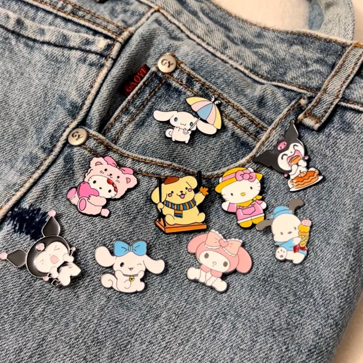 Sanrio World Lover Hello Kitty Kuromi Cinnamoroll My Melody