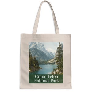 Grand Teton National Park T-Shirt, Wyoming Landschaft Tee, Bergsee Shirt, USA Reise T-Shirt, Natur Liebhaber Geschenk