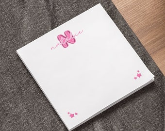 Personligt brev med namn | Post-it®-lappar från 3M | Minimalistiska anteckningsblock | Presenter till lärare, läkare, tonåringar, mamma | Självhäftande lappar