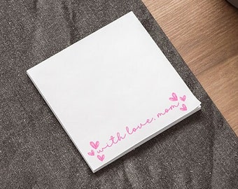 Personalized Custom Name | Post-it® Notes by 3M | Custom Note Pads | Mother’s Day Gift for Mom, Nana, Grandma, Aunt, Abuela, Yaya | Family