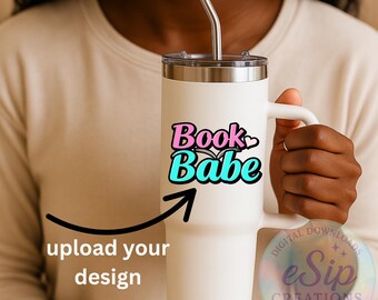 Lifestyle 40oz Tumbler Mockup