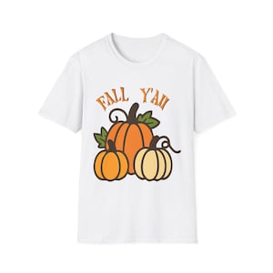 Fall Y all Shirt, Pumpkin Halloween Tee, Cute Fall T Shirt, Autumn Pumpkin Shirt, Country Fall Shirt, Thanksgiving Tee, Pumpkin Patch Gift