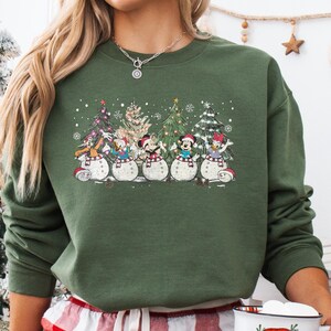 Vintage Disney Pink Christmas Tree Shirt, Mickey And Friends Christmas Tee, Cute Pink Christmas Shirt, Disney Holiday Shirt, Christmas Gift