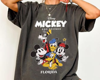 Retro Disneyworld Florida Shirt, Disneyworld Est 1971 Shirt, Disney Vacation Shirt, Retro Walt Disney Shirt, Comfort Color Disney Shirt