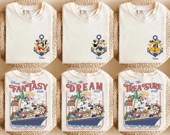 Camiseta personalizada de Disney Cruise Squad, camiseta retro de Mickey y sus amigos, camiseta de viaje en crucero de Disney, camiseta de verano de Disney, camisetas de vacaciones de Disney