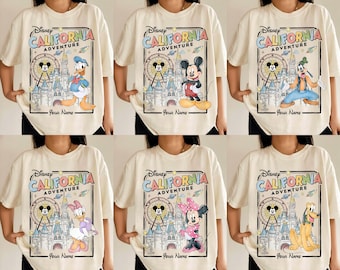 Customize 25th Anniversary of Disney California Adventure Park Shirt,  Family 2026 Matching T-shirt